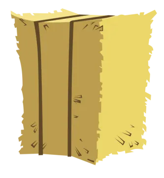 a piece of paper with a hole in it