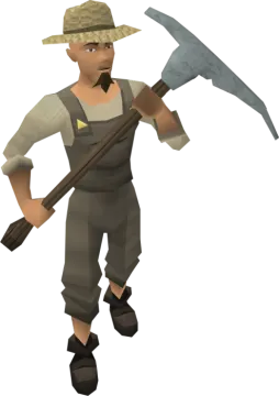 an image of a man with an axe