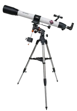 a telescope on a tripod