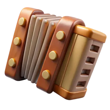 a close up of a brown and white object