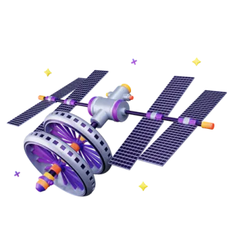 a model of the space station