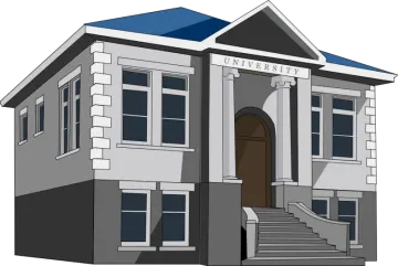 a drawing of a house with stairs