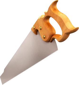 a close up of a knife with a wooden handle