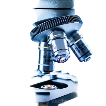 a microscope that is sitting on top of a table