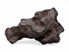 a pile of coal on white background