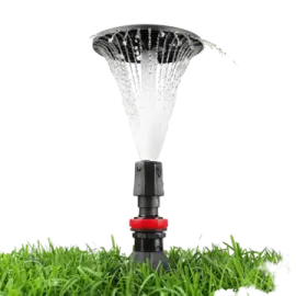 a garden sper with water coming out of it
