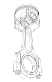 a drawing of the front view of a camera