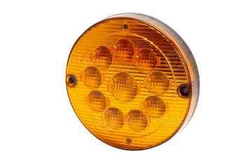 an image of a yellow light on white background