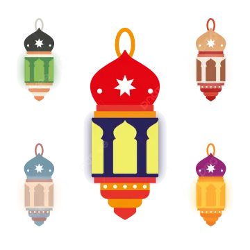 a set of christmas ornaments with different colors