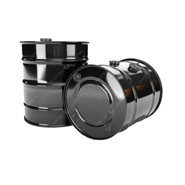 an image of a black plastic waste canister