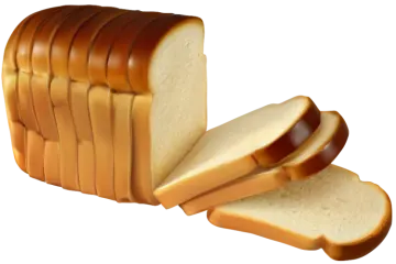 a piece of bread with slices cut into it