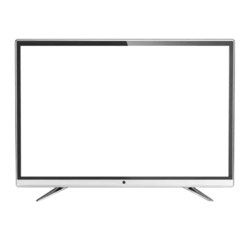 a flat screen tv on a white background