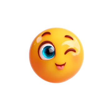 a yellow ball with a smiley face on it