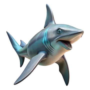 an image of a shark with its mouth open