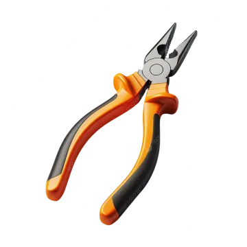 a pair of pliers on white background