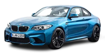 a blue bmw m240