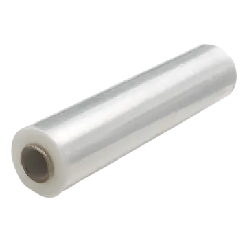 a roll of aluminum foil on a white background