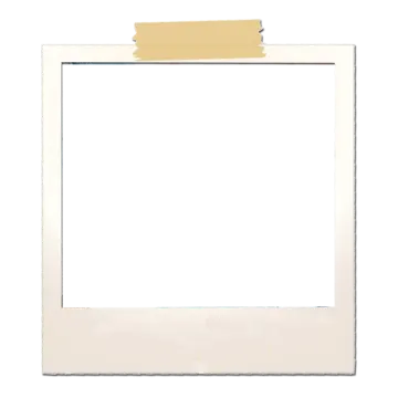 a white frame with a piece of paper attached to it