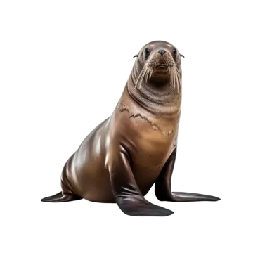an image of a sea lion on a white background