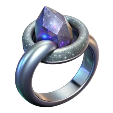 an image of a ring with a stone inside