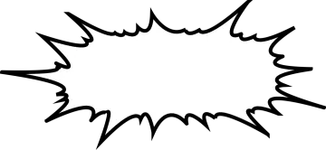 a black and white image of an explosion