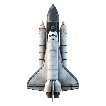 a space shuttle