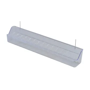 a clear plastic box with a white lid