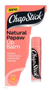 a tube with the words'nat lip ban'on it