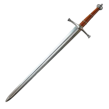 a sword on a white background