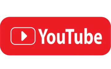 the youtube logo on a white background