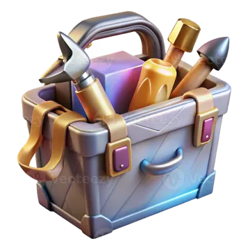 a tool box with tools in it