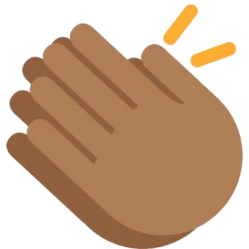 an icon of a hand with two fingers