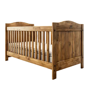 an image of a wooden cribt
