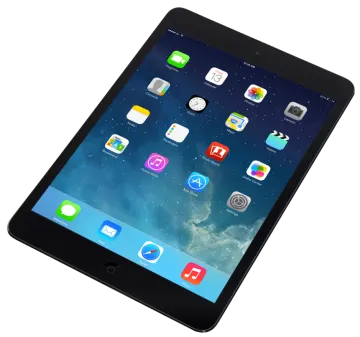an ipad with various apps on the screen
