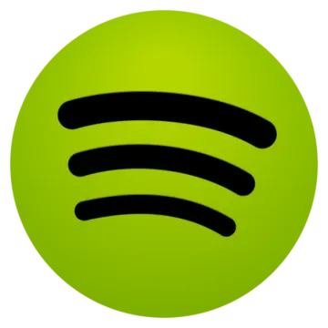 a green spot with a black spot logo