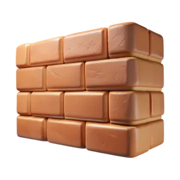 a stack of chocolates on a white background