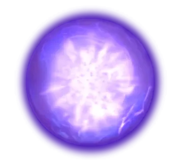 an image of a purple ball on a white background