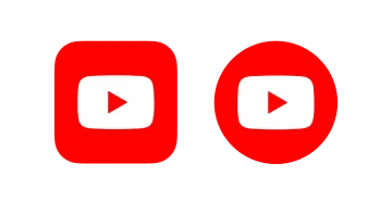 a black and white video icon