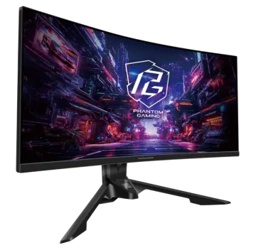 the asus gaming monitor on a white background