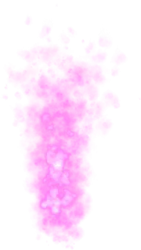 a pink powder explosion on a white background