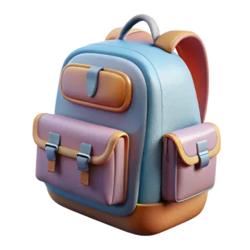 an image of a backpack on a white background