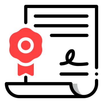 a paper with a red rose on it