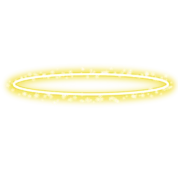 a white circle with snowflakes on it