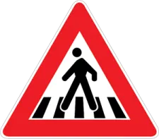 an image of a pedestrian crossing sign