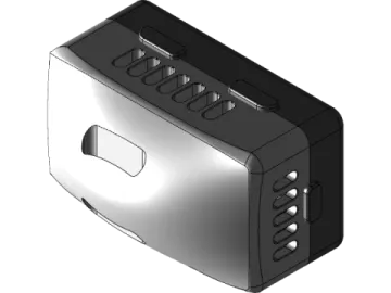 an image of a black and white electrical device