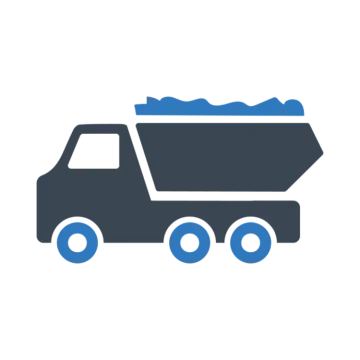 a dump truck icon