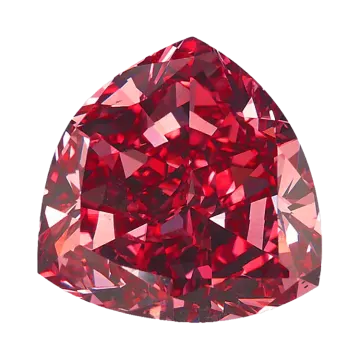a red diamond on white background