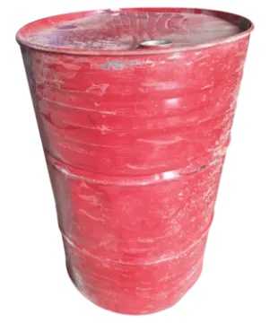 a red plastic cup on a white background