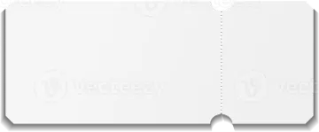 a piece of white paper with a hole in the middle