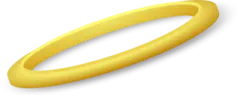 a yellow gold wedding ring